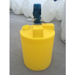 300L搅拌桶水处理加药箱300立方pe熟胶罐计量桶