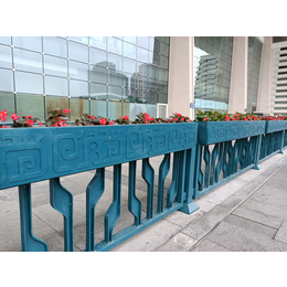 护栏花盆-重庆中凯护栏(图)-隔离护栏花盆