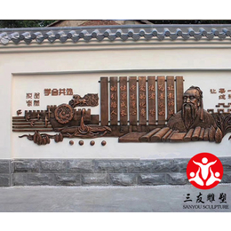 校园锻铜浮雕公司-三友雕塑(在线咨询)-滨州锻铜浮雕公司