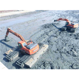 河南水陆挖掘机改装-湖北长河机械