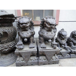 铜狮子雕塑-进忠雕塑-西藏铜狮子