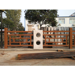 绿化仿木栏杆-易商量建材-绿化仿木栏杆定做