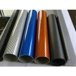 黑色斜纹碳纤管批发-斜纹碳纤管-美伦复合材料制品公司(查看)