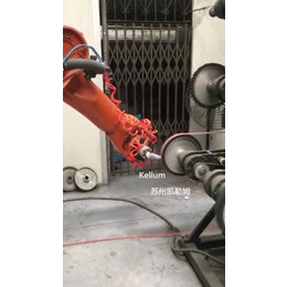 机器人-柯勒玛智能装备-机器人夹持工件打磨