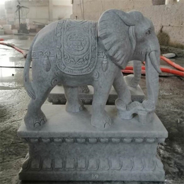 门口摆放大象雕塑生产厂家-天水大象雕塑生产厂家-乾锦雕塑