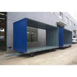 重型平板拖车-牵引式平板拖车-10吨平板拖车