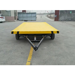平板拖车厂家定做-平板拖车价格-20T厂区平板拖车