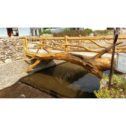 永州仿木护栏-旭森建材-厂家供应仿木河堤护栏