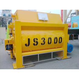 广西贵港JS3000型双卧轴强制式混凝土搅拌机多少钱一台缩略图