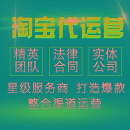 汉中店铺推广管理淘宝代运营网店装修客服外包拼多多托管