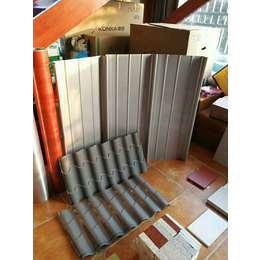 铝镁锰彩涂压型板 铝镁锰屋面板65-430型金属合金屋面