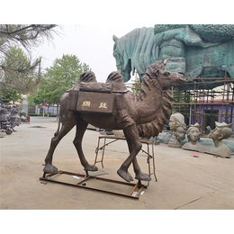 树林雕塑-纯铜骆驼-安徽铜骆驼