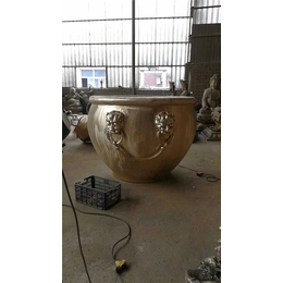 铜大缸-古建仿古铜大缸厂-一对仿古铜大缸价格