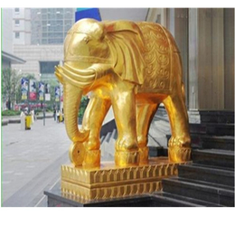 铜雕大象铸造厂家供应-咸阳铜雕大象- 精雕细琢 (多图)