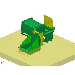 12方移动垃圾压缩设备-山东泰达-德州移动垃圾压缩设备