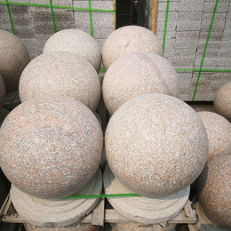 路障石球规格尺寸-中良石业石球-路障石球