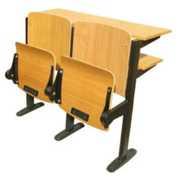 HL-A2085 钢管自重翻板课桌椅
