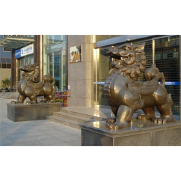 焦作大型铜貔貅雕塑厂家-兴悦铜雕厂