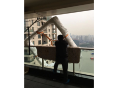 上海吊床架上楼