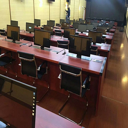 广州博奥(图)-无纸化会议升降电脑桌-兰州升降电脑桌