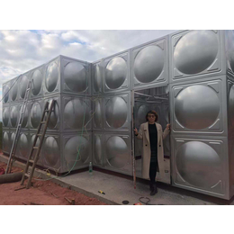 六盘水不锈钢水箱厂家定制 方形消防水箱304焊接保温水箱价格