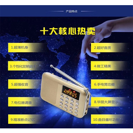 多功能插卡收音机厂家-衢州插卡收音机-快乐相伴音箱品牌(图)