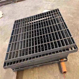 钢格板-百鹏丝网(图)-污水处理厂钢格板