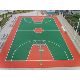 *篮球场地面铺设-九江篮球场地面铺设-辉跃塑胶球场地面