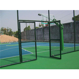 供应勾花网 浸塑体育围栏网球场围栏网学校操场围栏网 