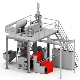 生产熔喷机厂家(图)-大型熔喷布机-PP熔喷布机