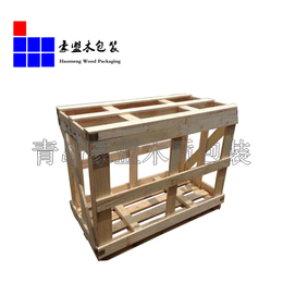 青岛潍坊木箱生产厂家 港口提供打托服务简单快捷出口用