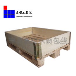 青岛保税区包装箱 货物定制出口木箱载重大厂家*