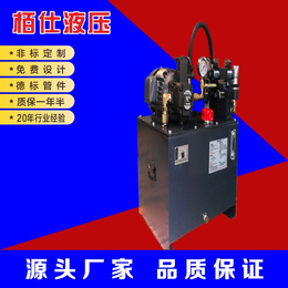 厂家订制液压系统液压站 液压泵站动力单元带蓄能器冷却器液压站