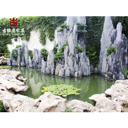 四川假山石雕塑厂家园林景观水泥雕塑假山供应