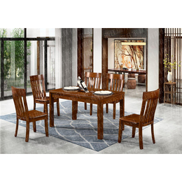 橡胶木餐桌-欧式橡胶木餐桌品牌-瑞升家具(推荐商家)