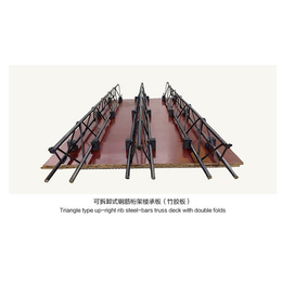 装配式可拆卸钢筋桁架楼承板