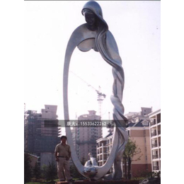 户外不锈钢雕塑  大型人物雕塑摆件 公园绿地人物景观