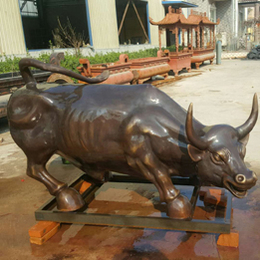 5米拓荒牛铜雕塑价格-5米拓荒牛铜雕塑-世隆雕塑公司