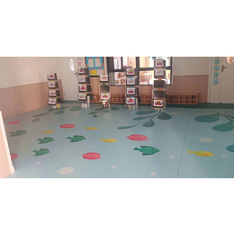 金华塑胶地板*园-英特瑞拼装地板品质佳-塑胶地板*园公司