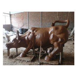 5米开拓牛铜雕塑生产厂-开拓牛铜雕塑生产厂-世隆雕塑