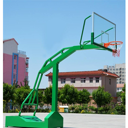 云浮篮球架现货供应-峰荣*球场地面-升降篮球架现货供应