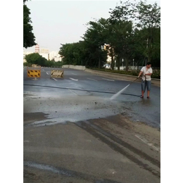 越秀区高压水车清洗道路地面泥浆-万家乐清洁非常棒！-清洗