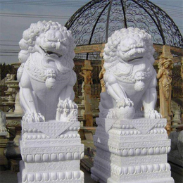 乾锦园林雕塑-安庆仿古狮子雕塑