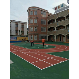 峰荣体育用品篮球架(图)-工厂塑胶跑道厂家-赤坎区塑胶跑道