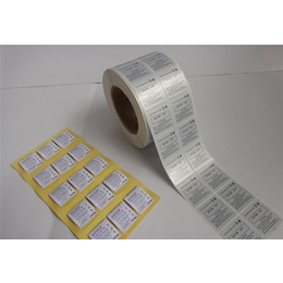 常熟标签-欣锦荣包装制品-合成纸不干胶标签