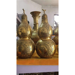 铸铜葫芦-鼎泰雕塑厂家-加工铸铜葫芦