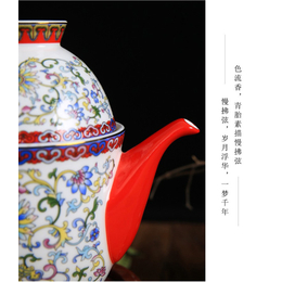 高淳陶瓷-扬州珐琅碗碟-订制珐琅碗碟