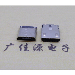 迈克USB接口母座Micro<em>2</em>pV8充电焊线<em>连接器</em>
