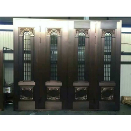 临沂铜门定制-大海铜门价格优惠-玻璃铜门定制