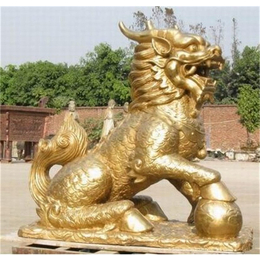 天津铜麒麟雕塑铸造厂-博轩铜雕厂